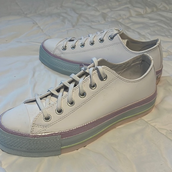 Converse Intergalactic Fade, Platform Low Top Sneakers. - Picture 1 of 4